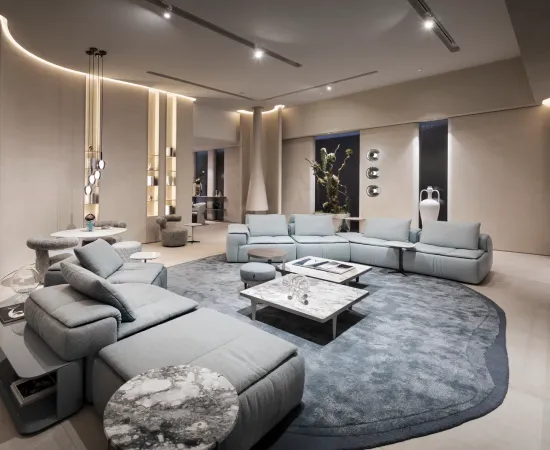 Natuzzi showroom display